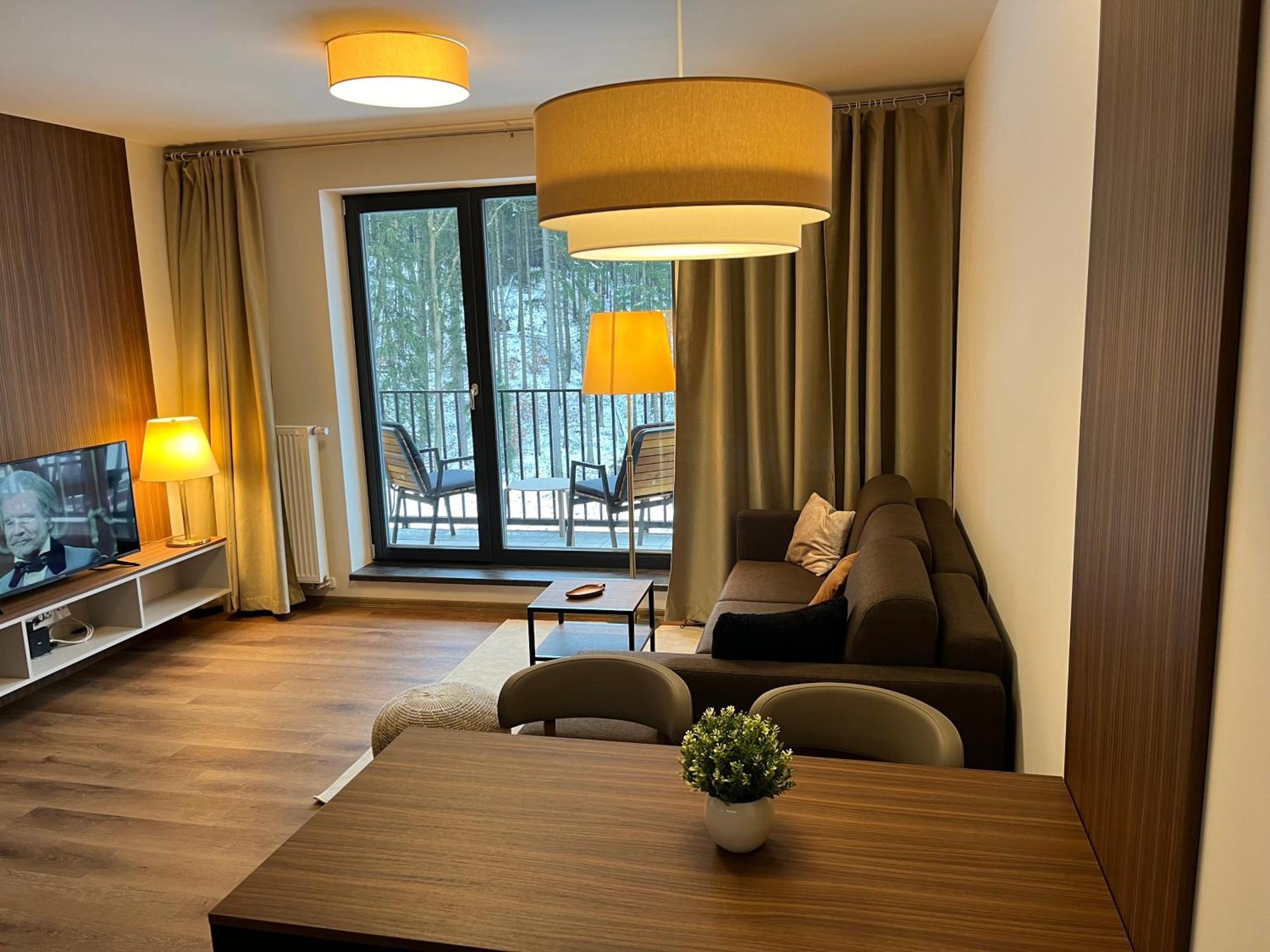 Apartman Hruska Černý Důl Eksteriør bilde